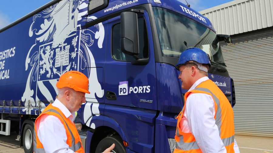 PD Ports hosts Shadow Secretary of State for Transport