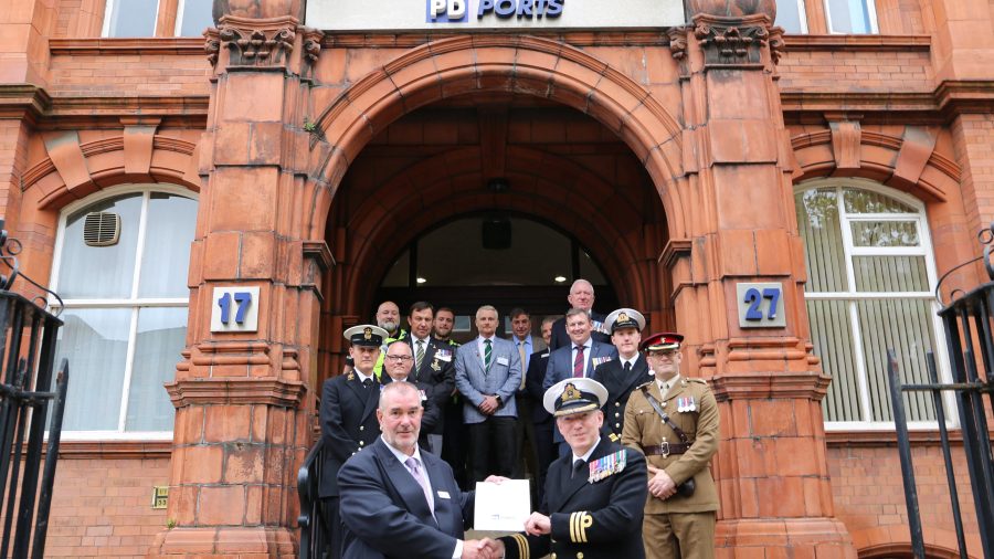 PD Ports strengthens long-serving support for the armed forces community