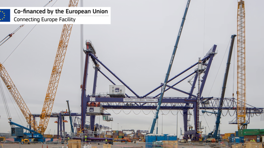 Teesport crane investment supports continued container growth - PD Ports