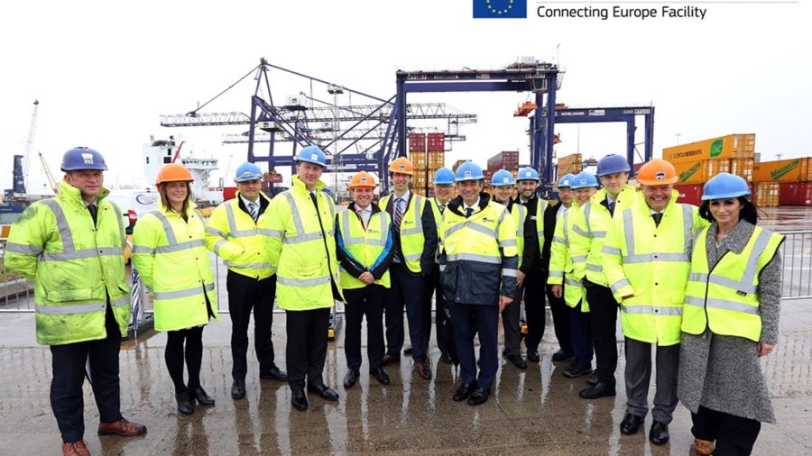 £6M crane at Teesport officially opens