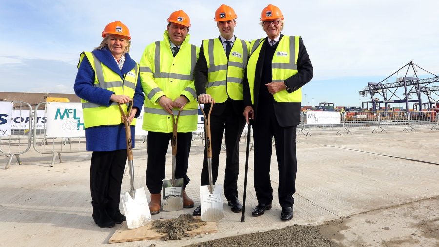 £35M investment sees major redevelopment milestone reached at Teesport