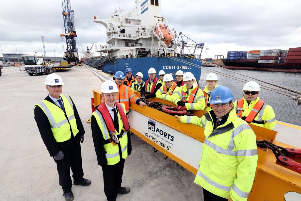 Investment is quay to the growth of Teesport - PD Ports