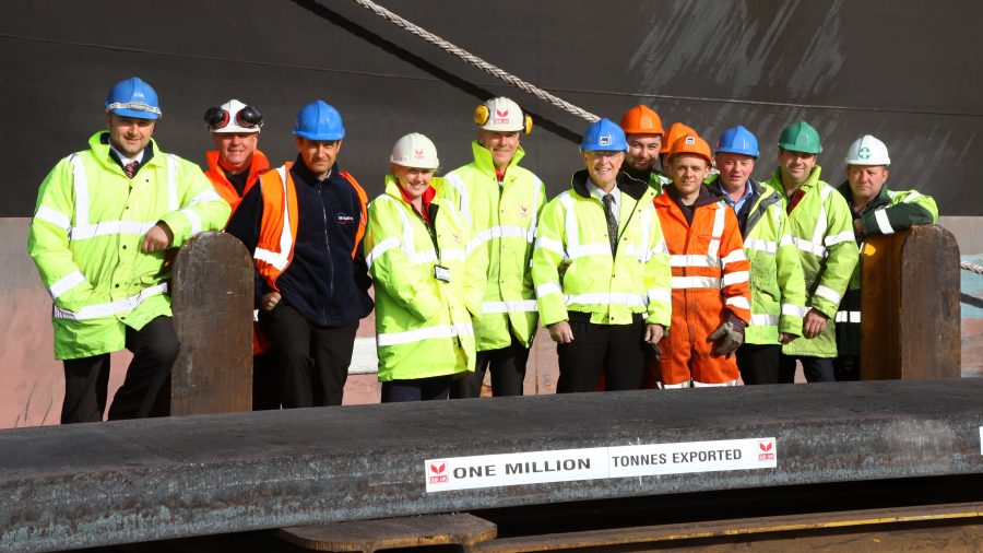 SSI UK ships millionth tonne through Teesport