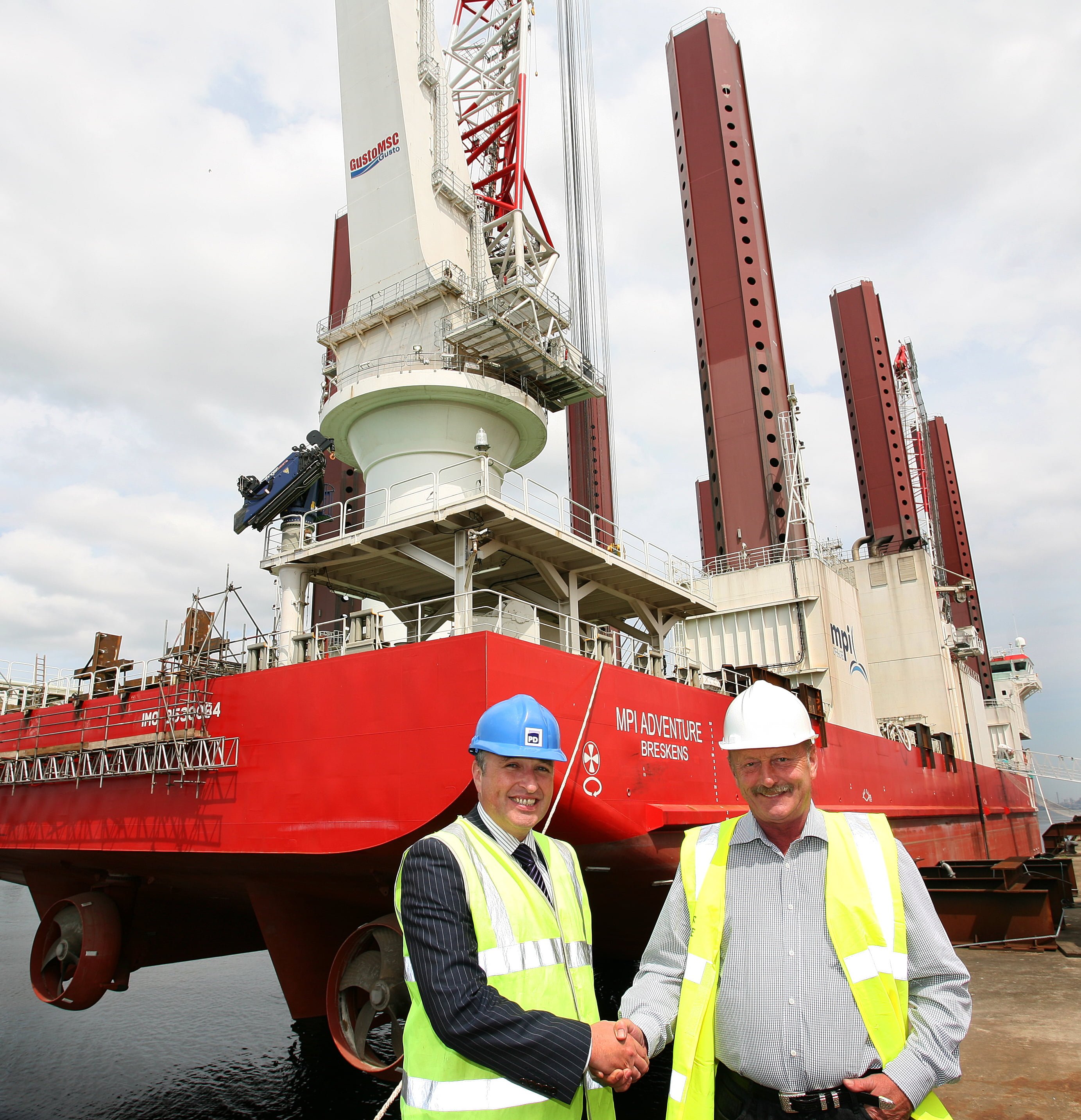 Pd Ports Welcomes The Mpi Adventure To The Tees Pd Ports