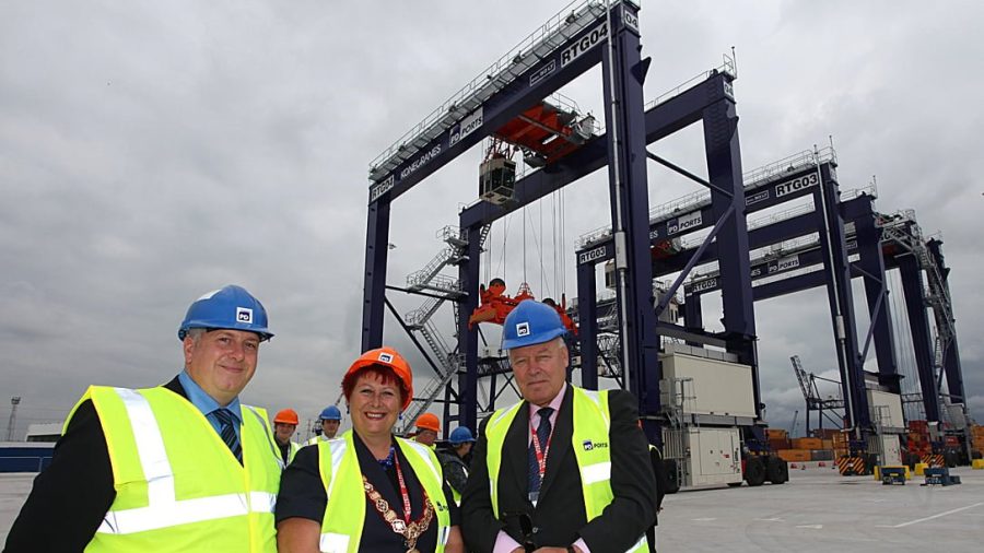 Finnish Ambassador for the UK visits Teesport