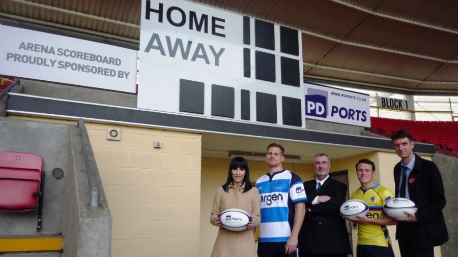 PD Ports renews two year sponsorship with Darlington Mowden Park RFC