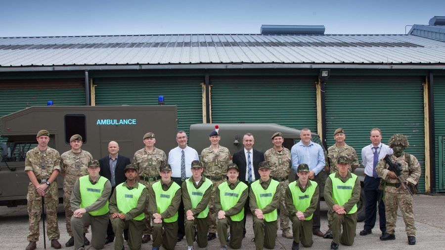 Apprentices put through their paces with the Army