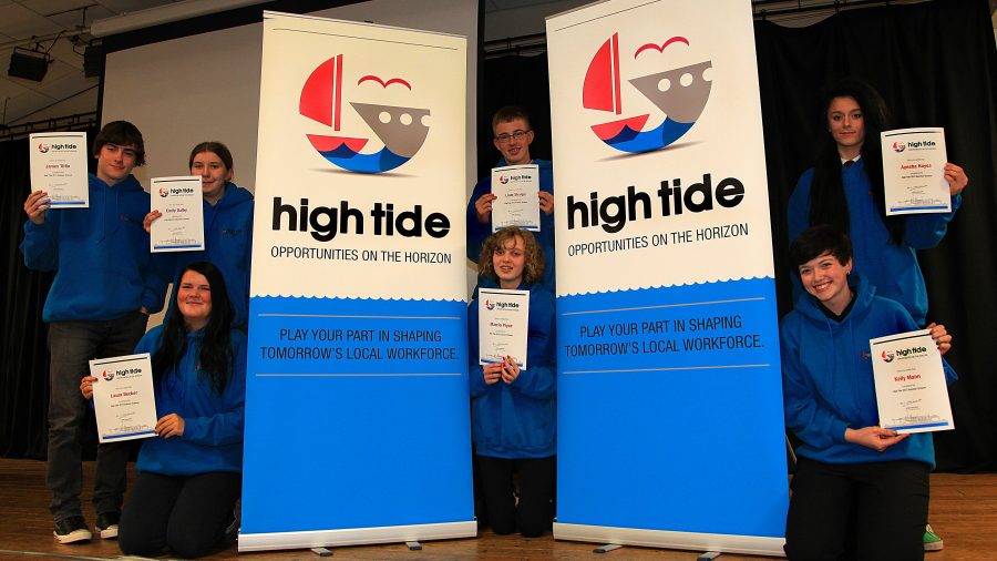 Celebrating success as first cohort of young people graduate High Tide summer scheme