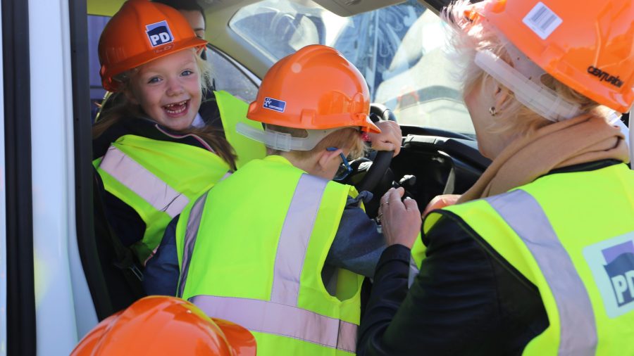 PRIMARY SCHOOL CHILDREN GIVEN GLIMPSE INTO POTENTIAL CAREERS AT TEESPORT