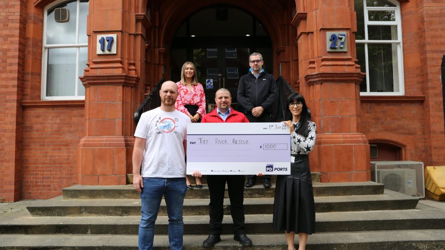 PD Ports donates £1000 to support Tees River Rescue Fundraiser