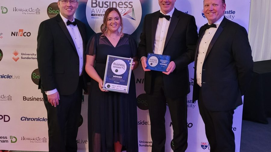 PD PORTS COMMENDED FOR DRIVING INNOVATION AND TECHNOLOGY AT NORTH EAST BUSINESS AWARDS