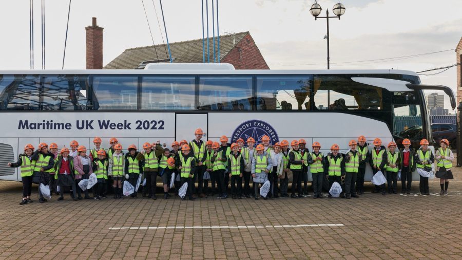 PD PORTS GIVES 250 TEES VALLEY CHILDREN FIRST GLIMPSE OF CAREERS AT TEESPORT DURING MARITIME UK WEEK