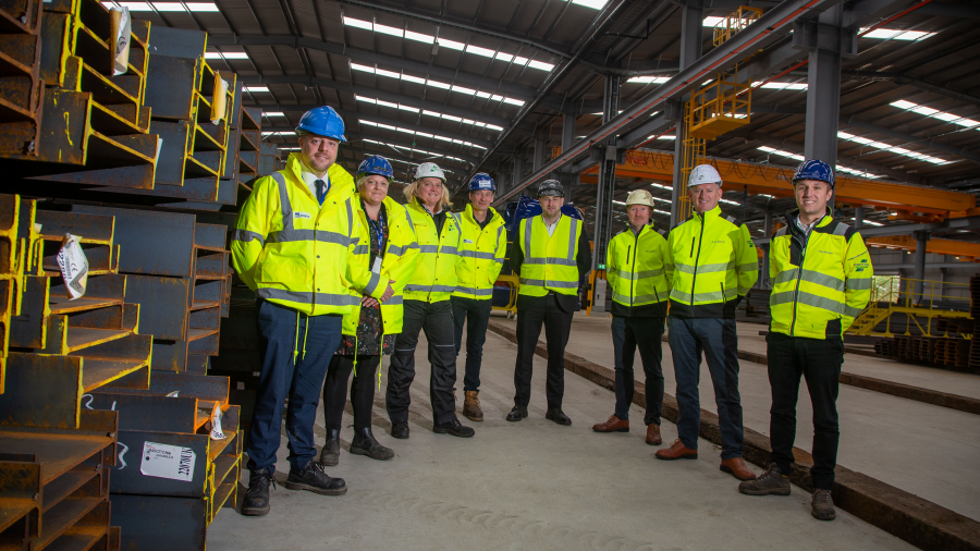 PD Ports invests in a new £10M steel distribution centre for Barrett Steel