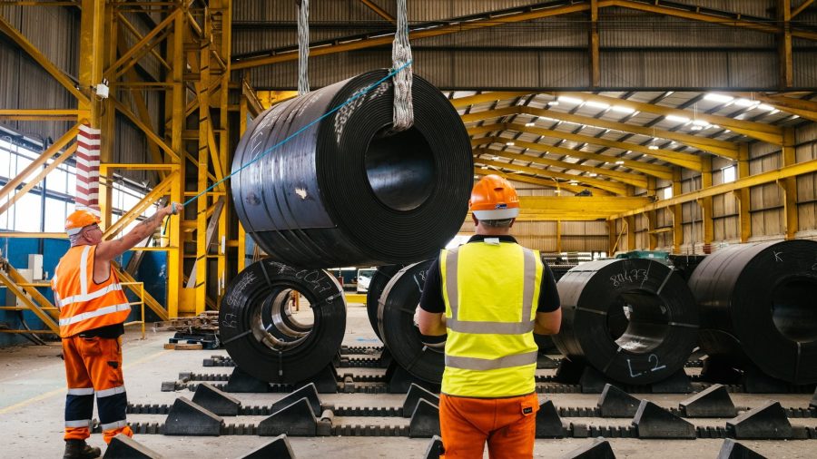 Hartlepool steel coil storage facility receives its first shipments