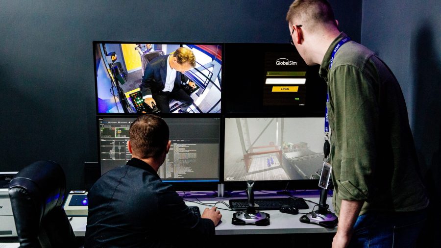 Investment in training and skills with new crane simulator