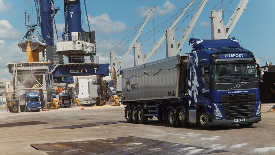 PD Ports makes £1m investment in specialist bulks tipper truck fleet